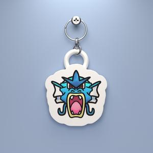POKEMON MAGIKARP HEAD KEYCHAIN (EASY PRINT NO SUPPORTS)