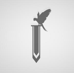 BOOKMARK / BOOKMARK / MARQUE-PAGE / PARROT / PARROT / PARROT