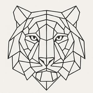 Tiger Polygon