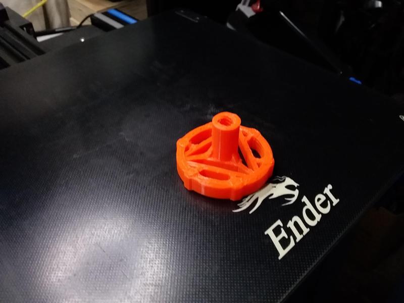 Ender 3 V2 Lead Screw Knob T8x4x2 (8mm, 4 start, 2mm pitch)