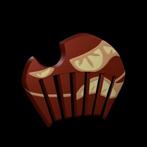 Genshin Impact - Yoimiya's Comb / Stylized Orange Slice Design