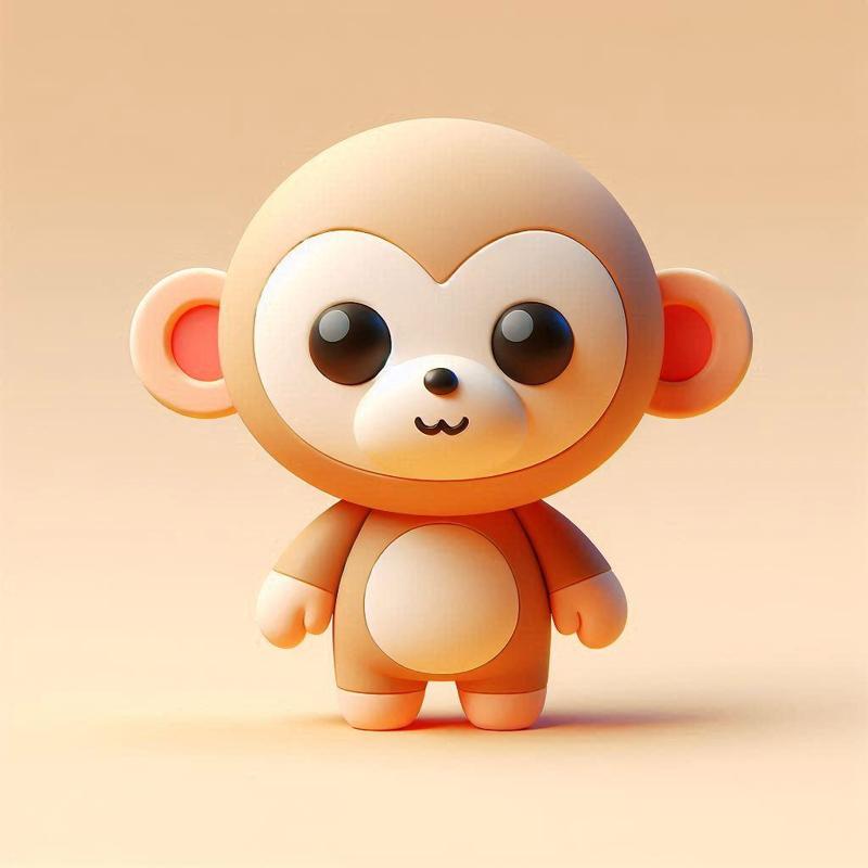 Monkey Mini Cute