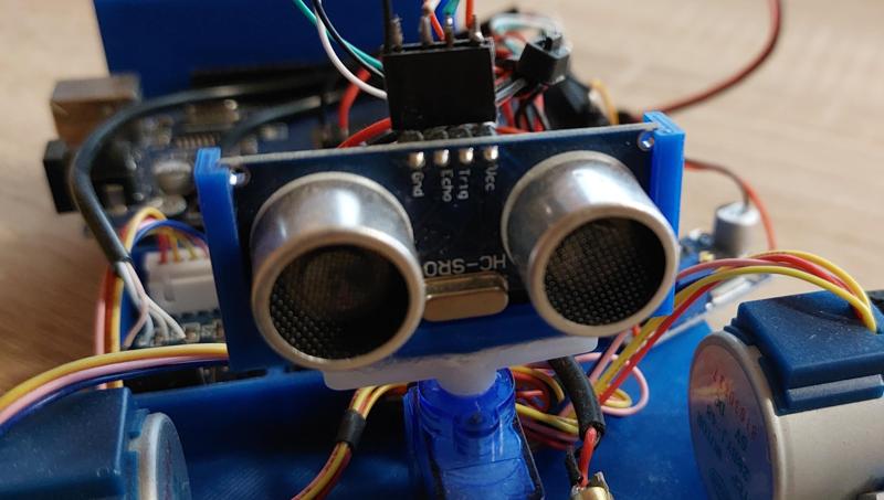 Electronics Mount for small Servo Motors