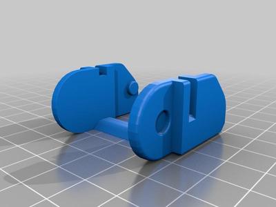 Open Cable Chain with Clip 40x40x20mm