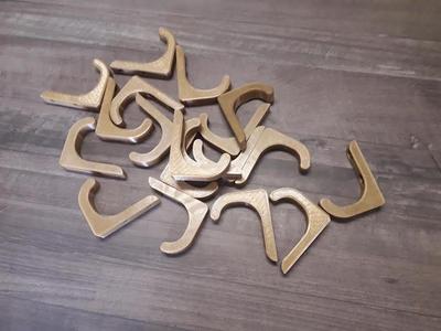 Basic hook for biltema pegboard