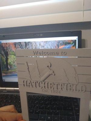 Hatchetfield Sign