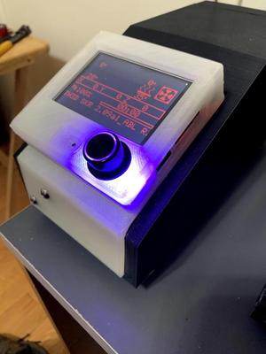 btt tft35e3 ender 3 mount with port access