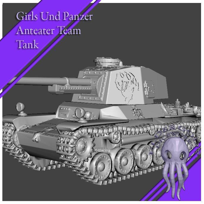 Girls Und Panzer "Anteater" Type 3 Chi-Nu  (1:35 scale)