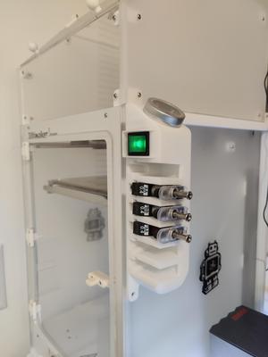 Ultimaker 3 Printcore Holder with Powerswitch