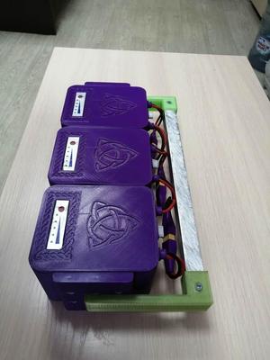 Lithium Rechargeable tourist Battery 250 Wh 17 Ah V2