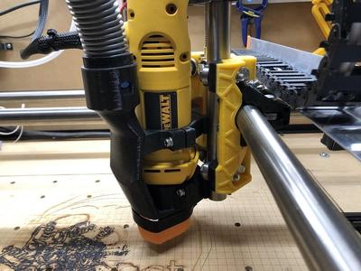 DW660 low-profile vacuum attachment