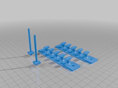 double decker nail stand
