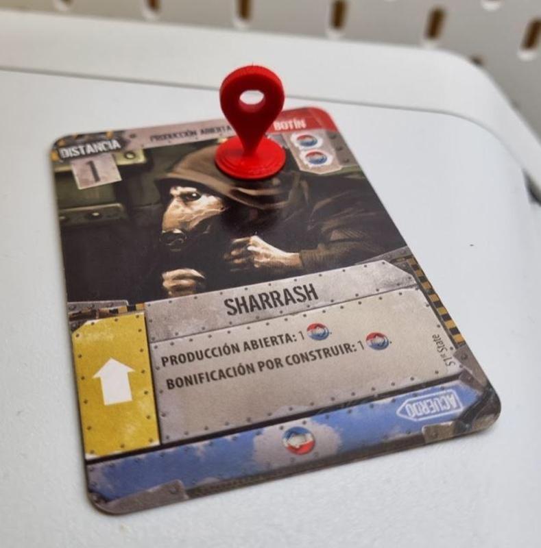 51st State board game - Open production marker