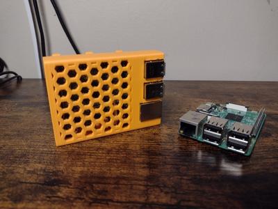 Raspberry Pi 3B+ Sleeve - Pegboard Edition