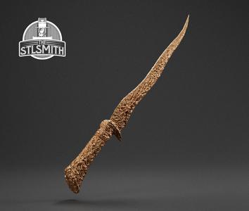 Nettlebane Dagger Skyrim Life Size Prop STL