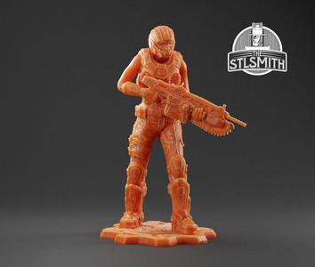 COG Summer Female Gears 4 Miniature STL