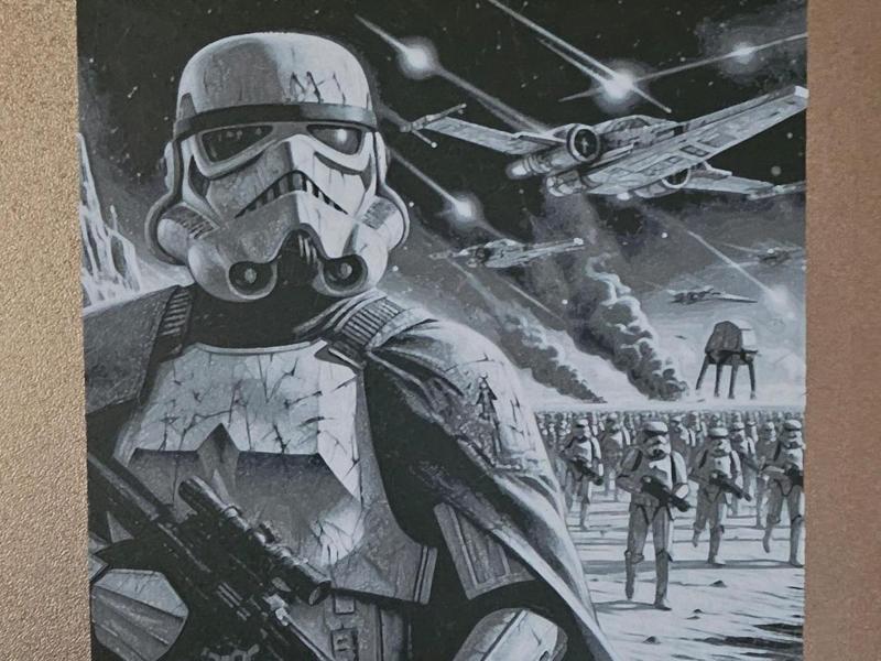 star-wars 1 - stormtrooper  IA Hueforge