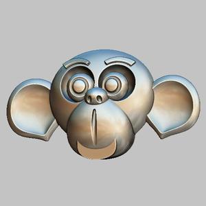 monkey 3D STL file