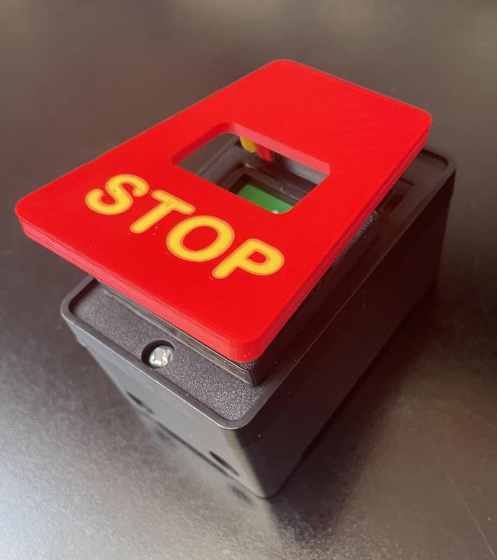 Emergency shield for on/off switch