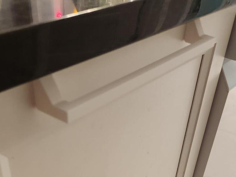 dish towel holder fits 20mm thick doors