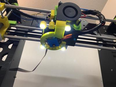 Licht für Anet-A8 mit 3 X-Achsen 