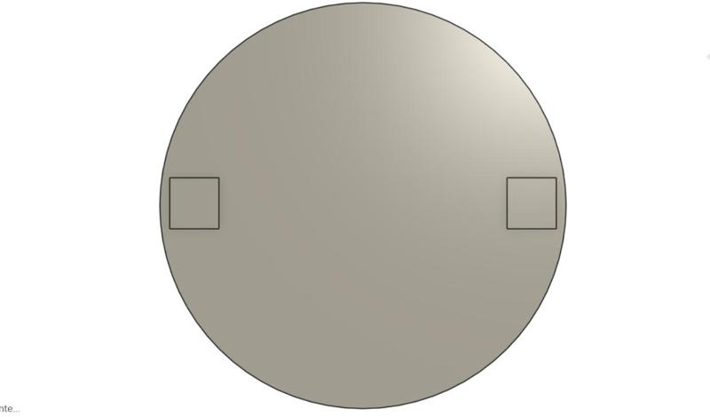 ROUND WALL CABLE COVER.