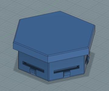 Honeycomb insert with flat top