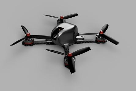 Custom quad copter canopy