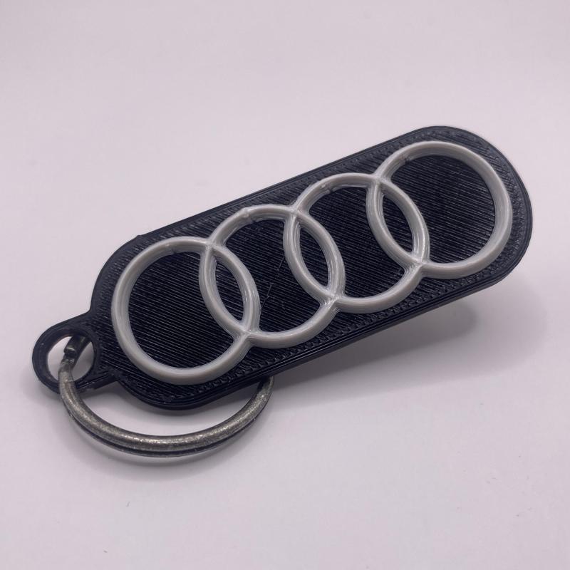 Audi Logo Keychain