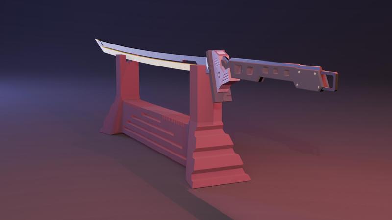 Cyberpunk Katana