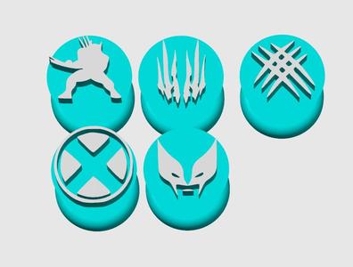 Markers Stamps for brigadeiros and sweets - WOLVERINE