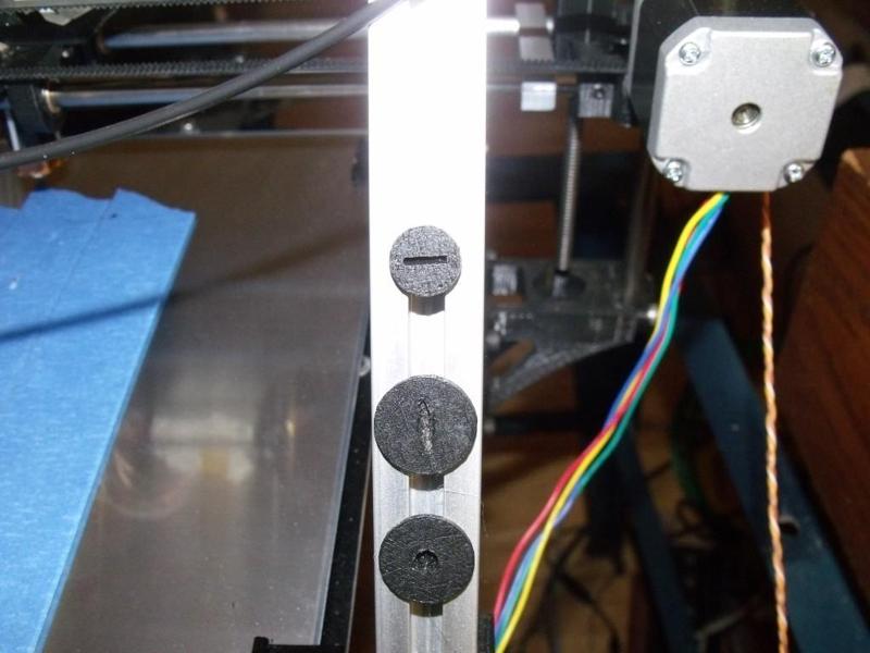 Misumi 2020 (Mendelmax) quarter-turn extrusion clip