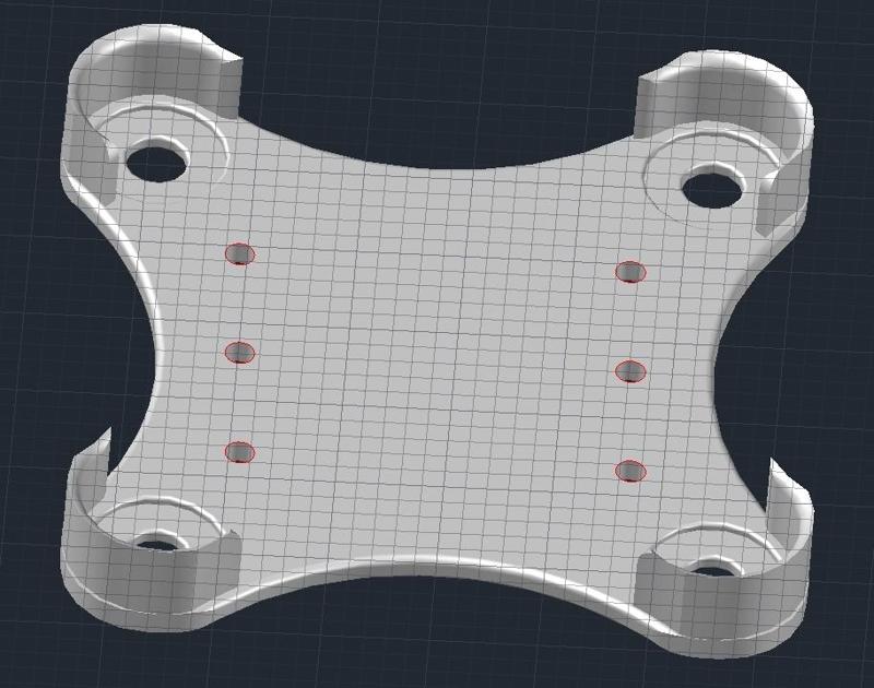 Stabilized Gimbal top plate