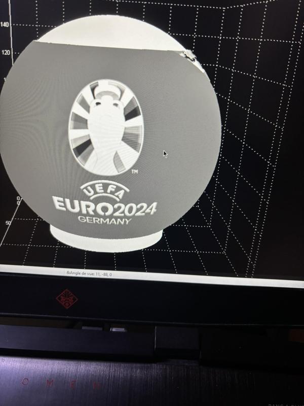 red devil litho ball Euro 2024
