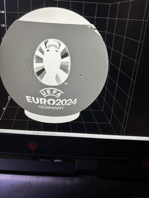 red devil litho ball Euro 2024