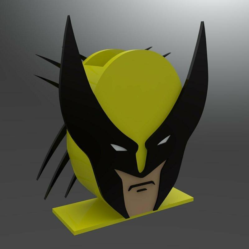 MARVEL PENCIL / WOLVERINE / PENCIL HOLDER WOLVERINE