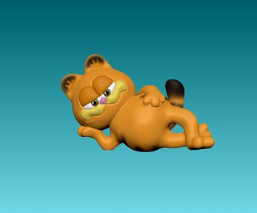 garfield the cat from the garfield movie 2024