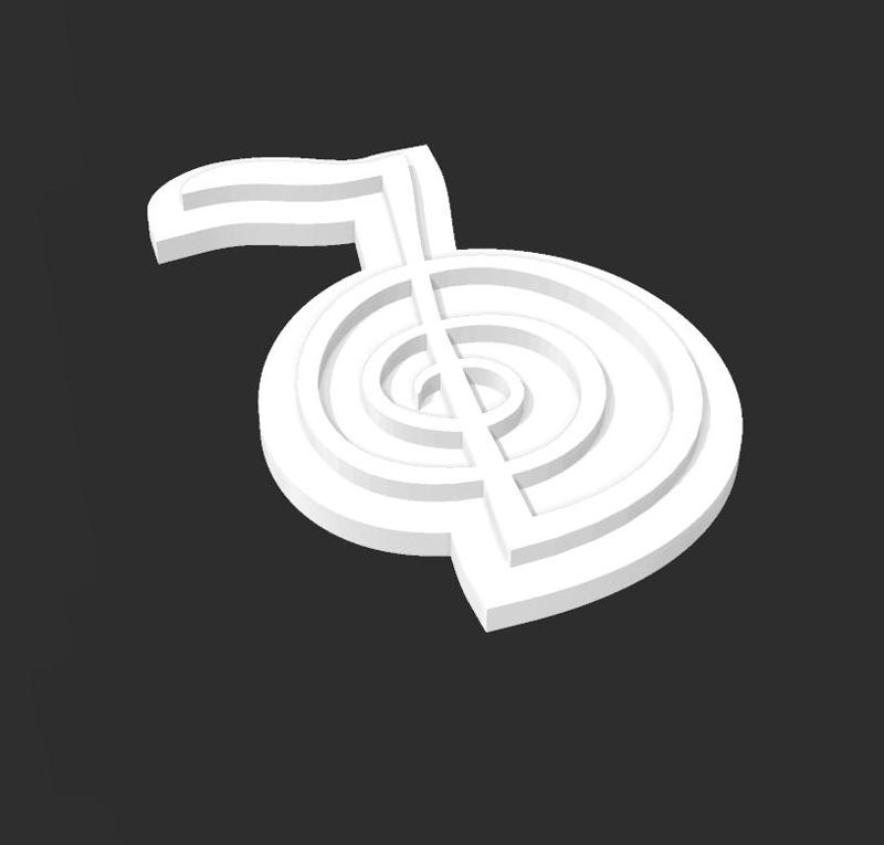 Cho Ku Rei Reiki symbol wall art