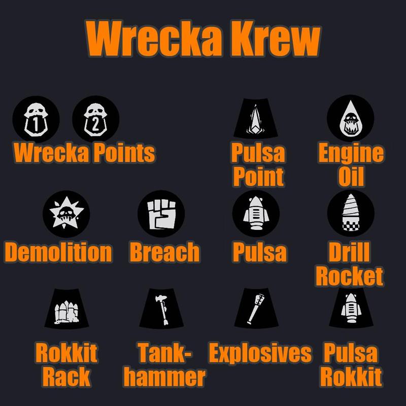 Wrecka Krew Tokens - Kill Team 2024