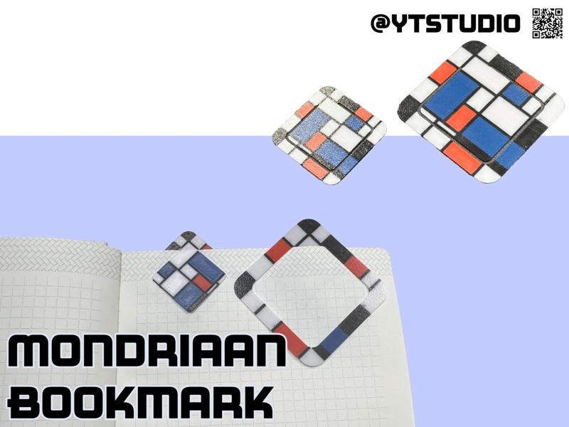 Mondriaan Bookmark
