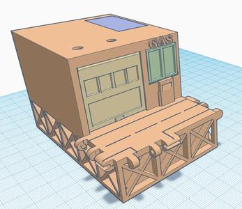 Transformers Seige Micromaster Gas Station