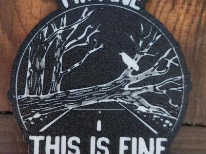 From tv show I'm Fine Coaster
