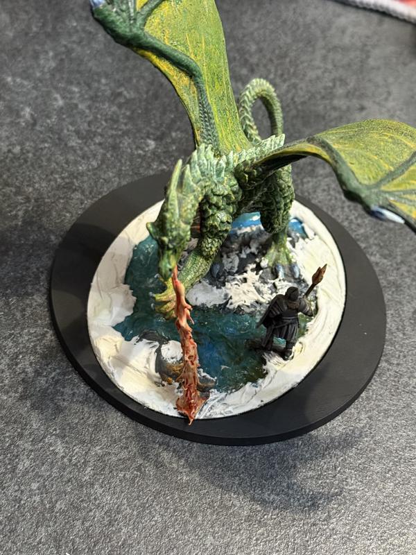 130mm Adapter bases for Dragon and Water in the Water