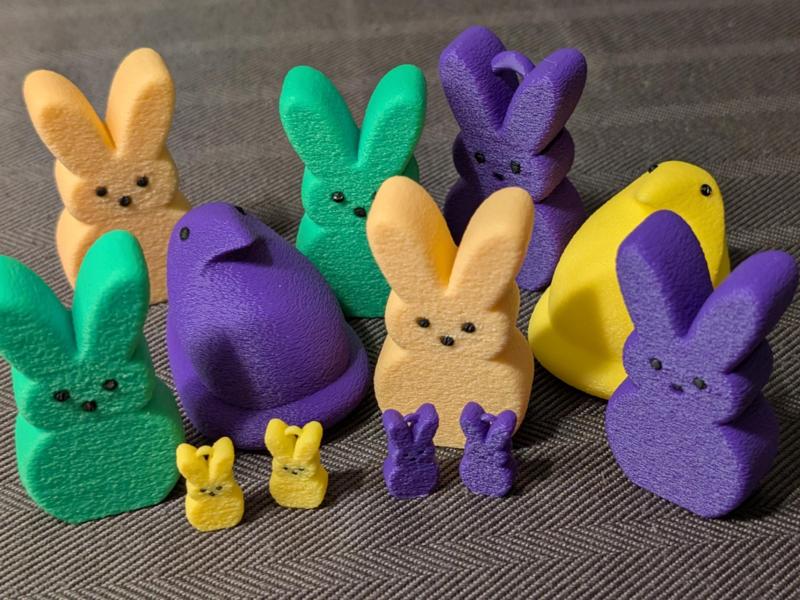 Easter Peeps Marshmallow Bunny