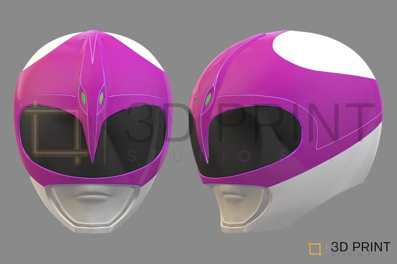 Power Rangers Pink Ranger helmet MMPR