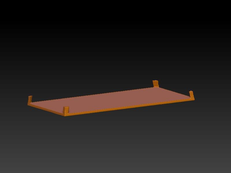 Base adapter oval 92x120 mm into 60x100 mm