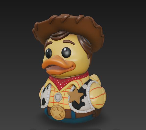 WOODY RUBBER DUCK - RUBBER DUCK