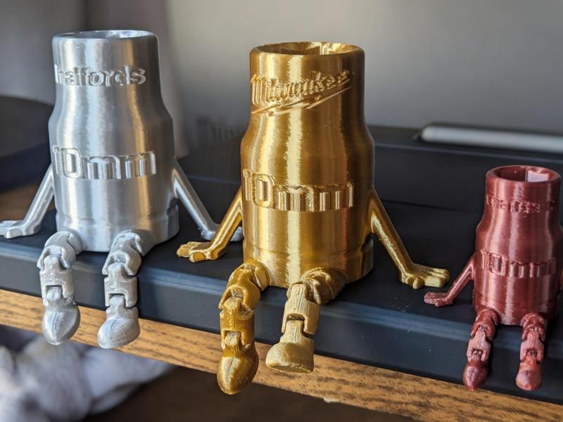 10mm Socket Buddy - Flexi “Missing 10mm” Mascot