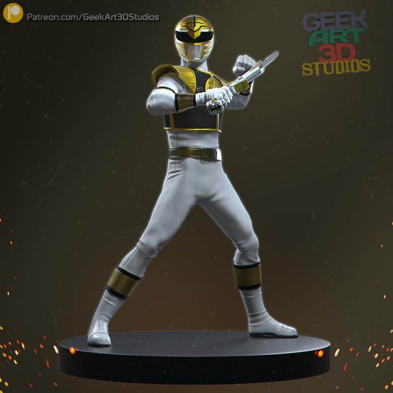 White Ranger Mighty Morphin Power Rangers