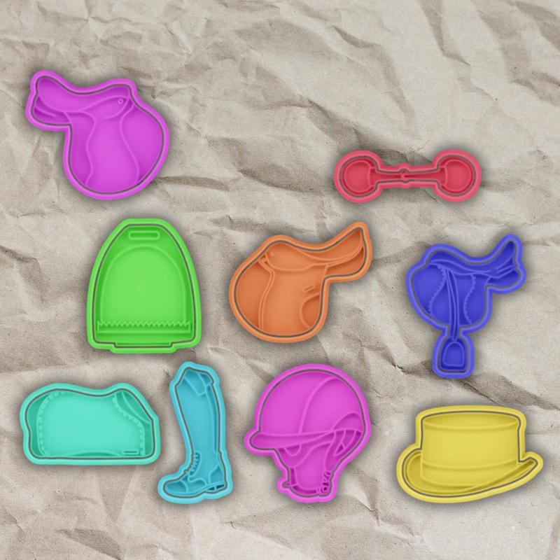 COOKIE CUTTER saddle set of 9
